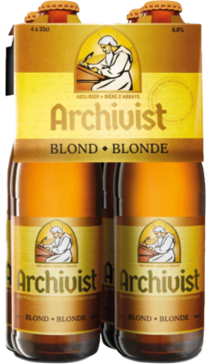 Archivist Blond set van 4 flesjes á 0,33 liter